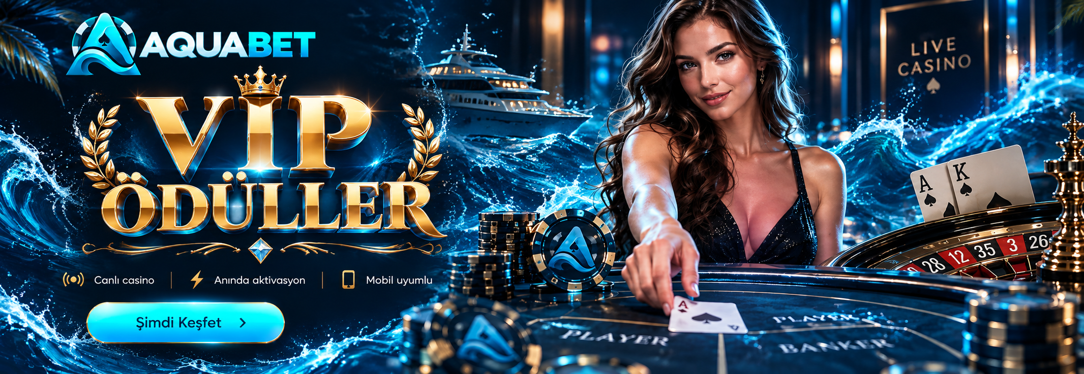 AQUABET: Vip promosyon